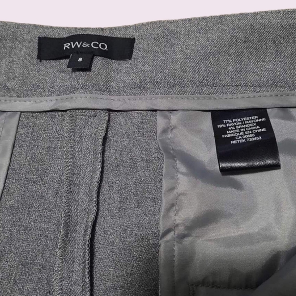 RW&CO,  Size 8, Color Gray - Picture 7 of 8